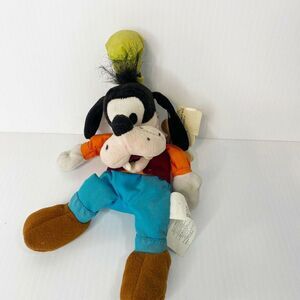 Mouseketoys Disney Goofy bean bag plush with tags Vintage